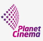 Planet Cinema logo.