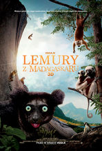 Plakat filmu Lemury z Madagaskaru 3D