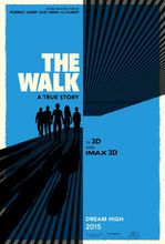 Movie poster The Walk. Sięgając chmur