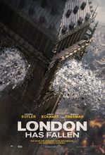 Plakat filmu Londyn w ogniu