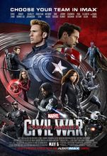 Plakat filmu Kapitan Ameryka: Wojna bohaterów