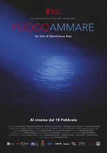 Movie poster Fuocoammare. Ogień na morzu