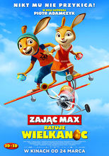 Plakat filmu Zając Max ratuje Wielkanoc
