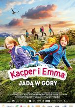 Plakat filmu Kacper i Emma jadą w góry