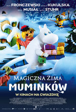 Plakat filmu Magiczna zima Muminków