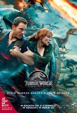 Plakat filmu Jurassic World: Upadłe królestwo