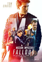 Movie poster Mission: Impossible - Fallout