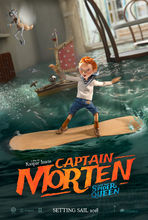 Plakat filmu Kapitan Morten i Królowa Pająków