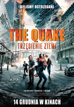 Movie poster The quake. Trzęsienie ziemi