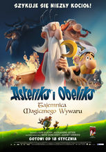 Movie poster Asteriks i Obeliks. Tajemnica magicznego wywaru