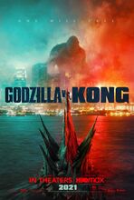 Plakat filmu Godzilla vs. Kong