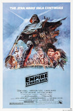 Plakat filmu Gwiezdne wojny: część V - Imperium kontratakuje