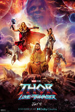 Movie poster Thor: Miłość i Grom
