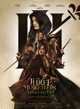 Plakat filmu Trzej Muszkieterowie: D’Artagnan