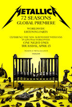 Movie poster METALLICA: 72 Seasons - Global Premiere