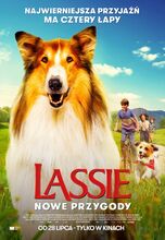 Plakat filmu Lassie. Nowe przygody