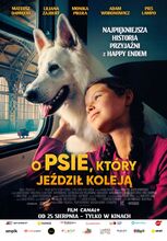 Plakat filmu O psie, który jeździł koleją