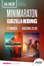 Plakat filmu NMF: Minimaraton Godzilla i Kong