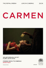 Plakat filmu Royal Opera House Sezon Kinowy 2023-24: Carmen