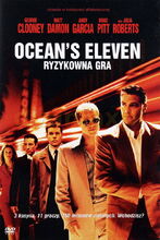 Movie poster Ocean's Eleven. Ryzykowna gra