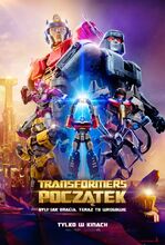 Plakat filmu Transformers: Początek