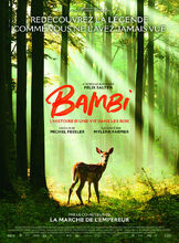 Movie poster Bambi. Opowieść leśna