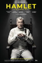 Movie poster Hamlet z Ianem McKellenem