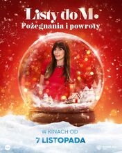 Plakat filmu Listy do M. Pożegnania i powroty