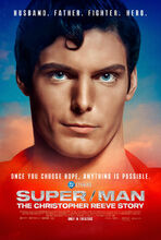 Movie poster Super/man: historia Christophera Reeve'a