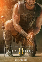 Movie poster Gladiator II