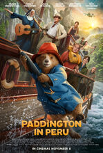 Plakat filmu Paddington w Peru