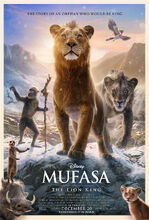 Movie poster Mufasa: Król Lew