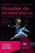 Plakat filmu Dziadek do orzechów i Król myszy z Opernhaus Zürich