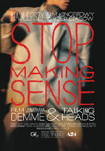 Movie poster Stop making sense