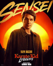 Plakat filmu Karate kid. Legendy