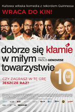 Plakat filmu Dobrze się kłamie w miłym towarzystwie