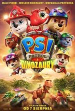 Movie poster Psi patrol i dinozaury