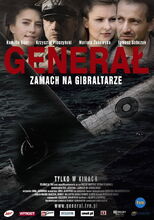 Plakat filmu Generał - Zamach na Gibraltarze