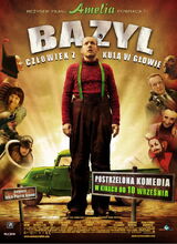 Plakat filmu Bazyl. Człowiek z kulą w głowie