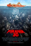Plakat filmu Pirania 3D