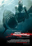 Plakat filmu Noc rekinów 3D