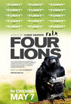 Movie poster Cztery lwy